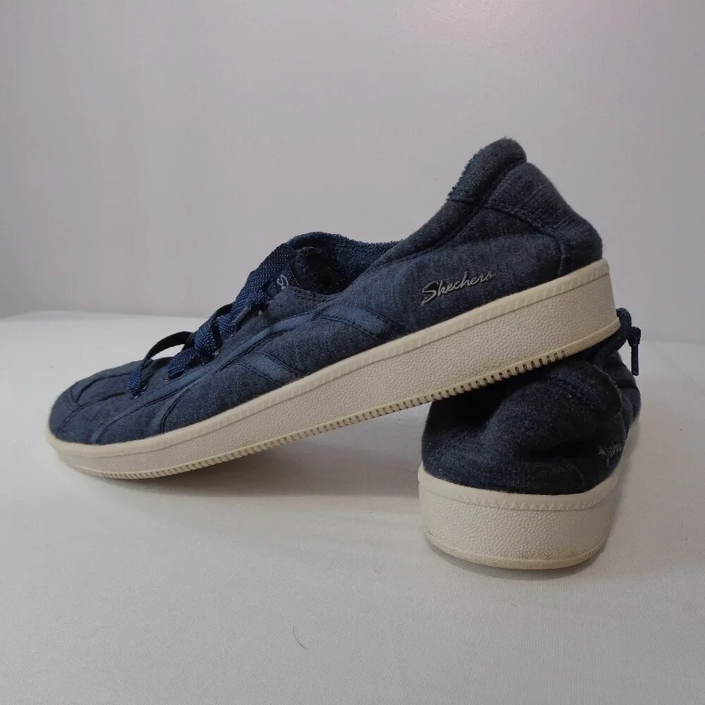 Skechers Women's Madison‎ Ave Take A Walk Navy Slip On Sneakers 23958 Size 9.5